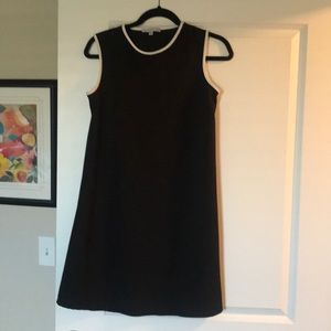 Simple black a line dress